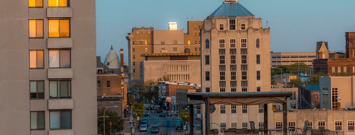Skyline of Rockford