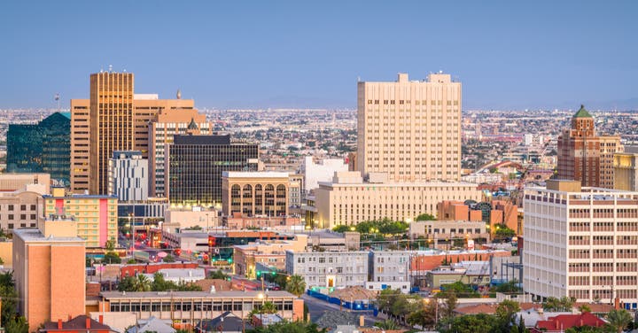 Skyline of El Paso