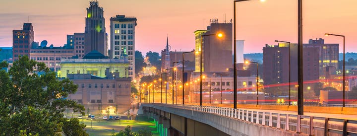 Skyline of Youngstown